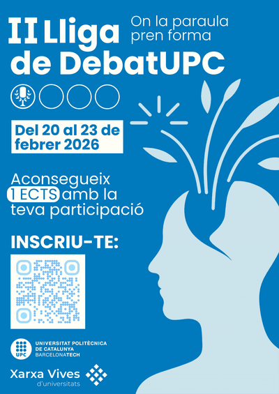 Acte d’obertura de la II Lliga de Debat UPC