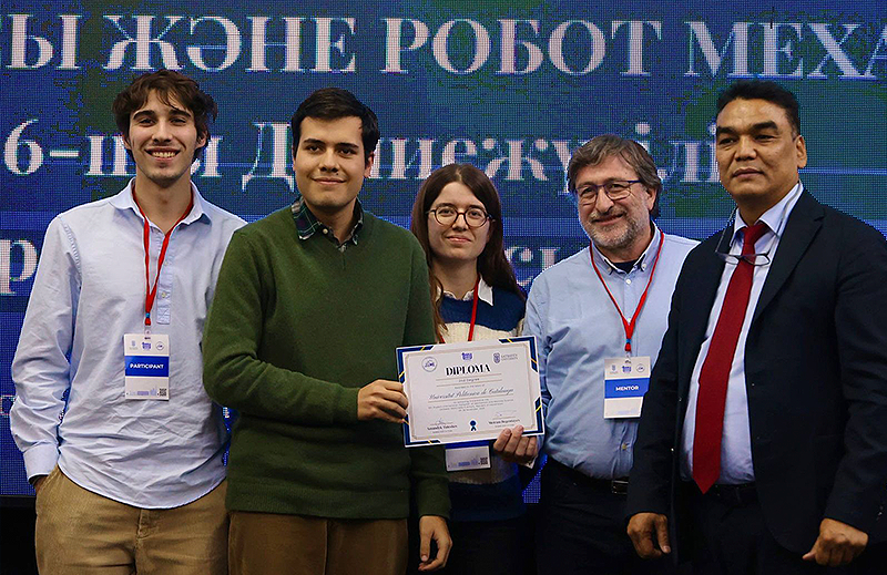 Un equip de l’ETSEIB participa en l’Olimpíada Internacional de TMM a Almati (Kazakhstan)