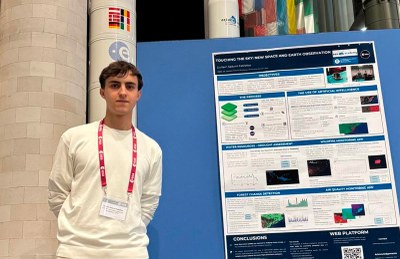 Un estudiant de l’ETSEIB representa la UPC a la conferència de Software Product Assurance de l’ESA