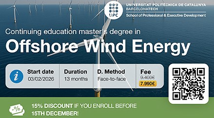 Forma’t en energia eòlica marina i impulsa la transició energètica Forma’t en energia eòlica marina i impulsa la transició energètica