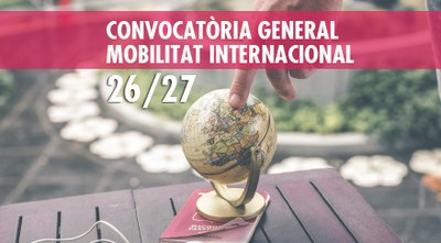 Publicada la resolució provisional de places (1a ronda) de la Convocatòria General de Mobilitat Internacional de l'ETSEIB de la UPC 2026-2027.